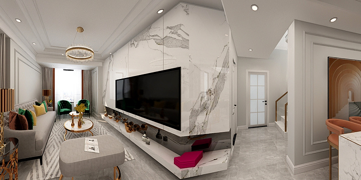 蜻蜓之梦-保利金香槟-装修设计方案