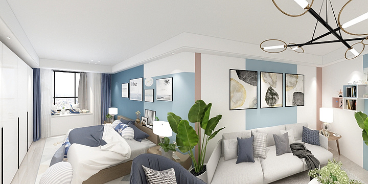 天成装饰宋招飞-朱总单身公寓-天成装饰宋招飞设计-装修设计方案