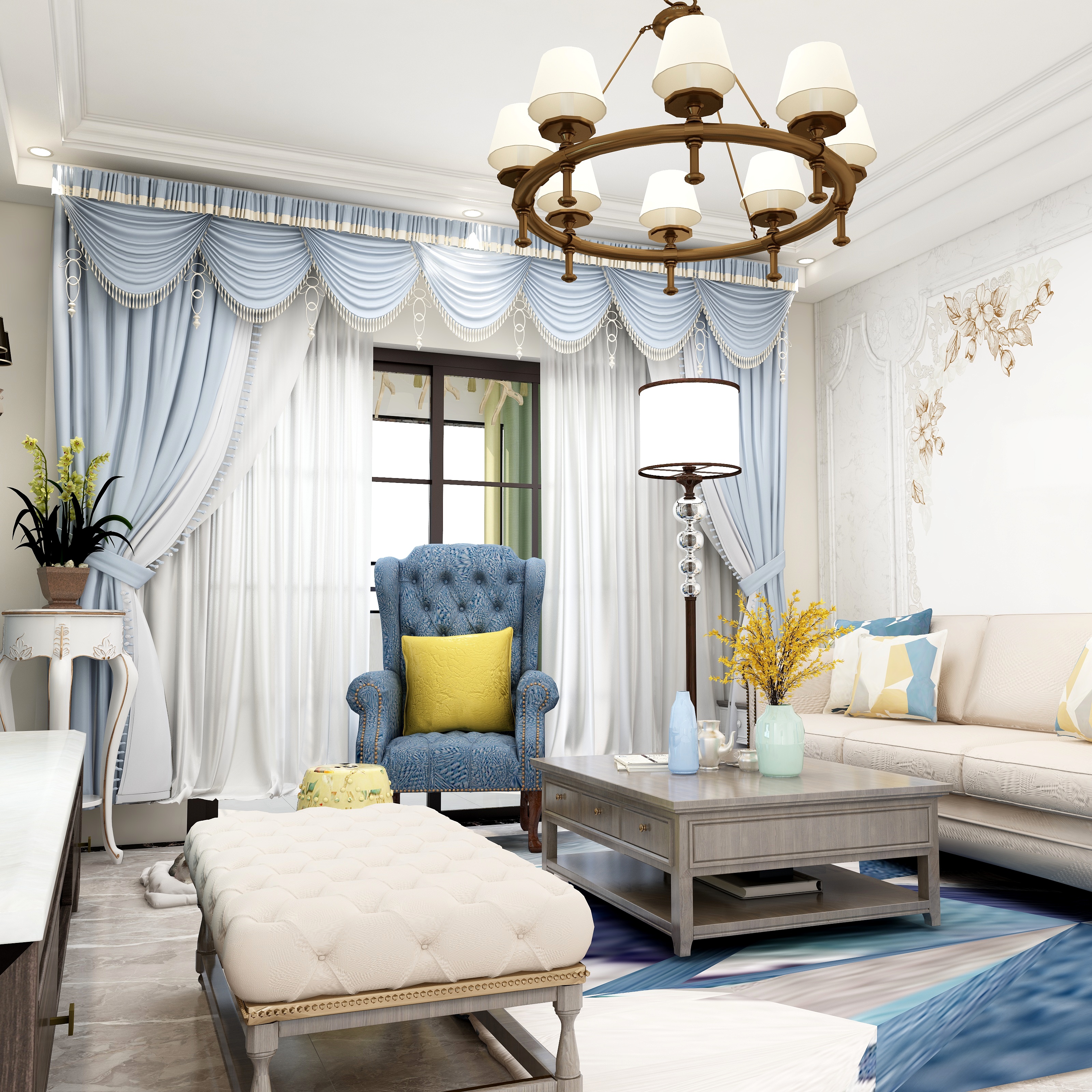 黄德强-效果图-装修设计方案