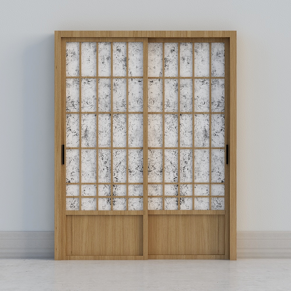 双移门3D模型