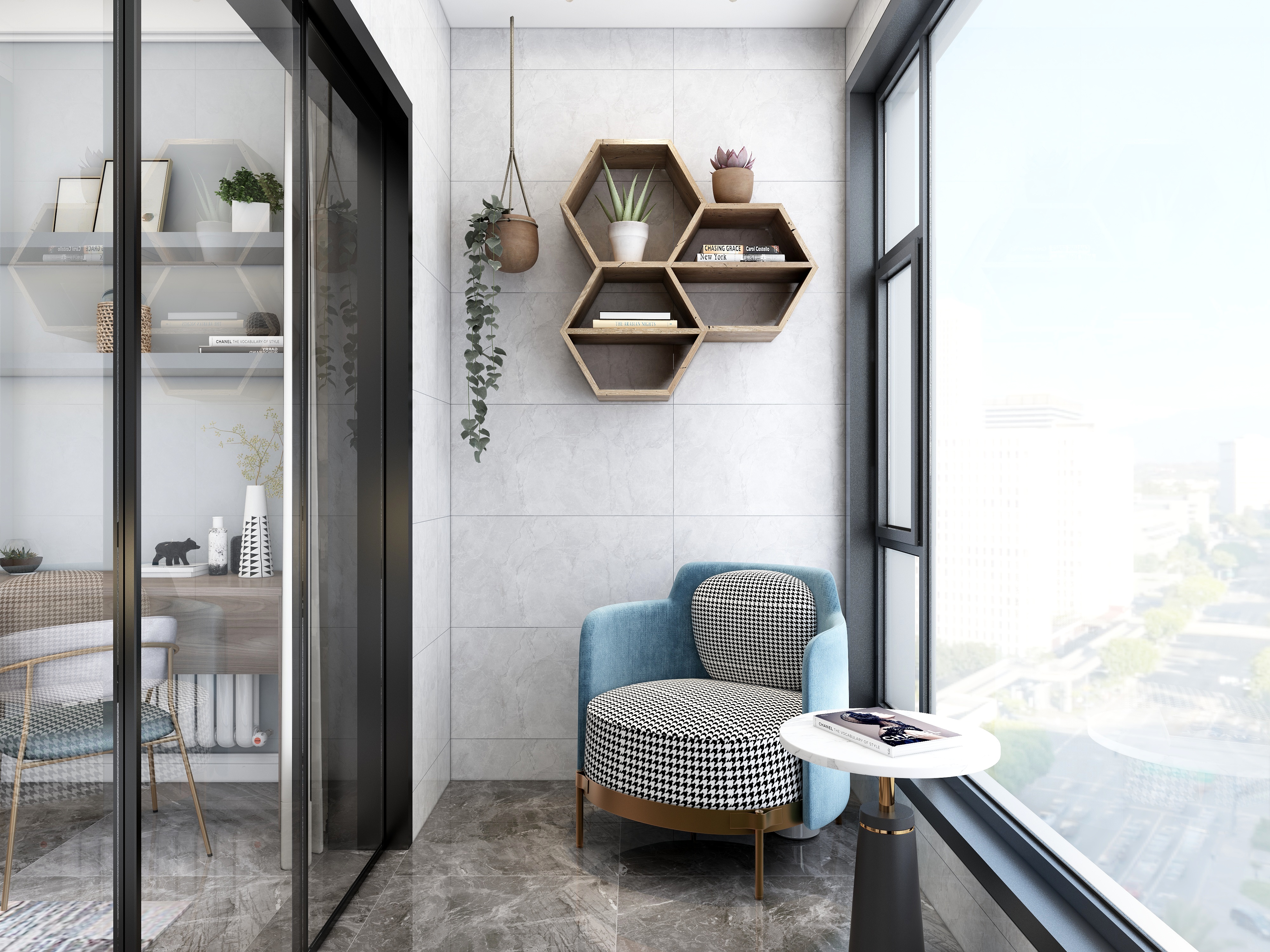 刘振-《三万英尺》--现代|四居装修效果图