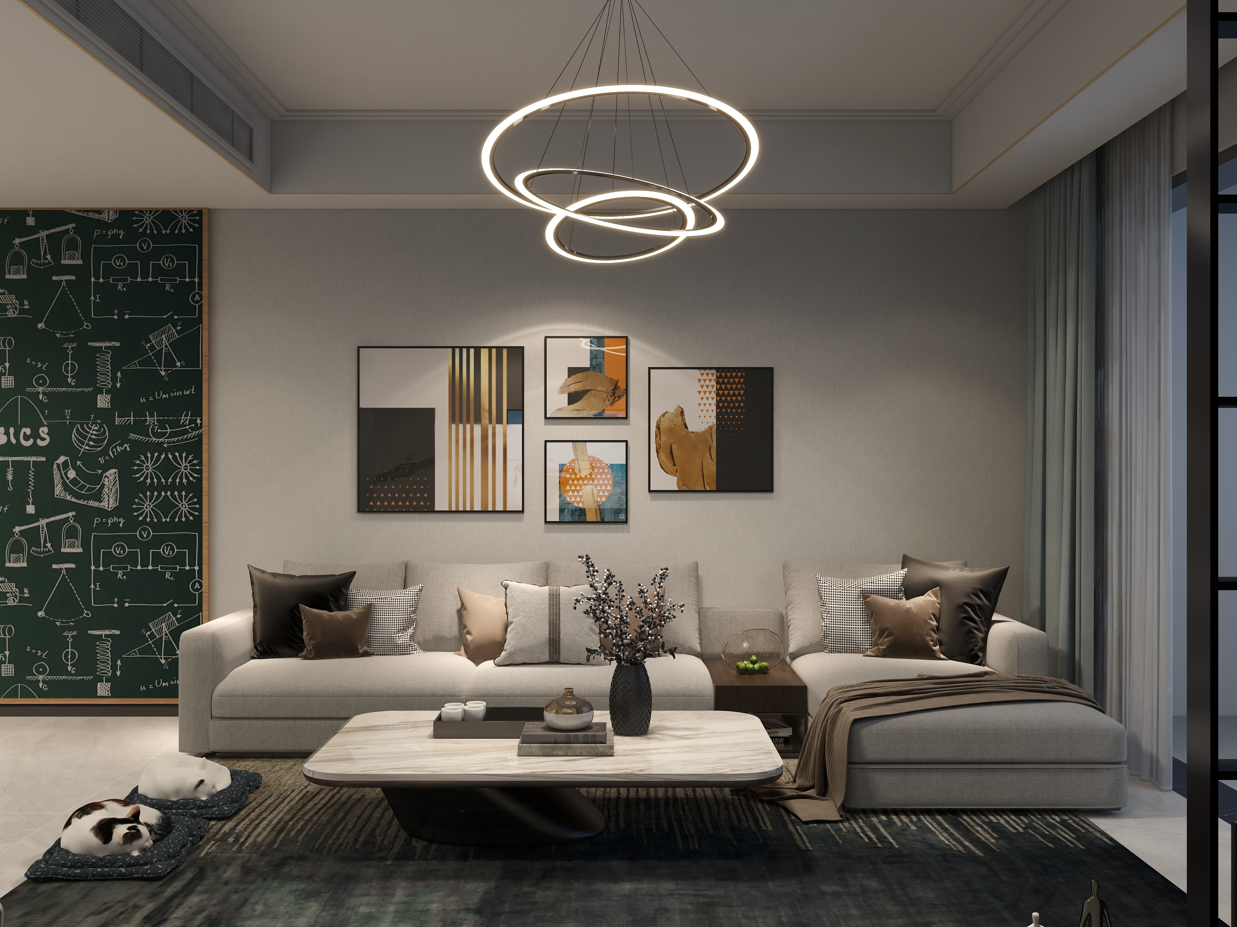 上凡设计sfsj-中建开元壹号-装修设计方案