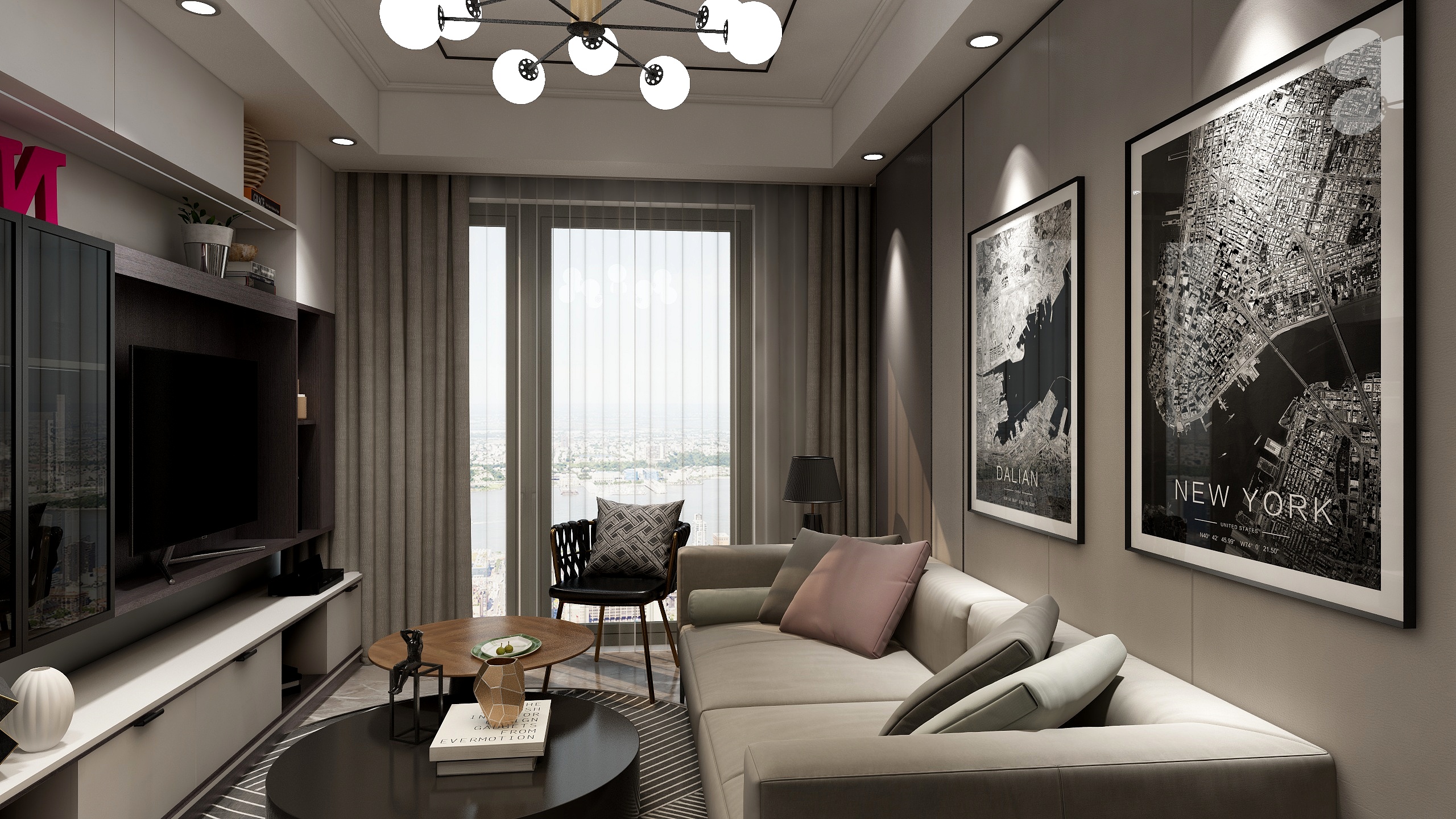 简易设计-天资璟庭-装修设计方案