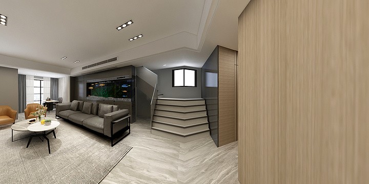 龙港怡家家私-中央公馆15-2504华意空间-装修设计方案