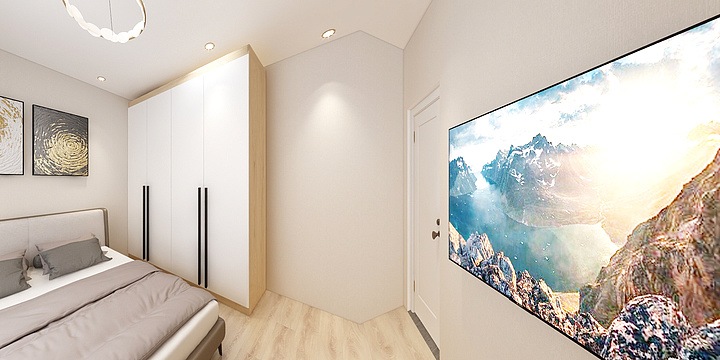 瑞尺全屋定制柜-朵薇拉整体软装-浅山风华82-装修设计方案