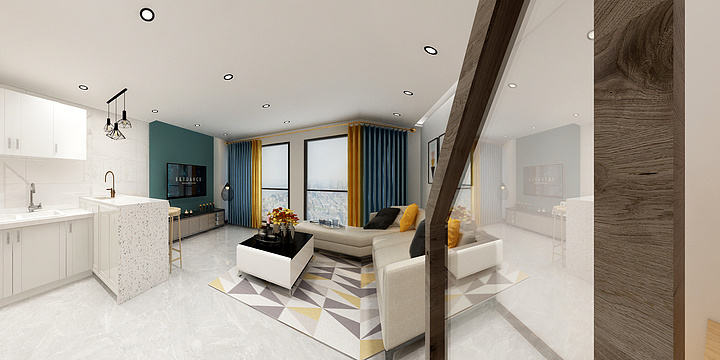 轩迪装饰有限公司-泰富广场-装修设计方案