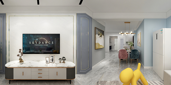 高端李设计-苏家河小区-装修设计方案