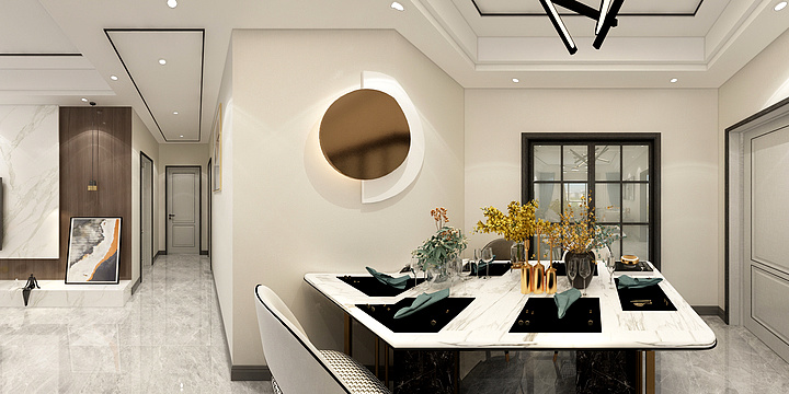 装修设计师陈道奇-水景湾15栋01模型-装修设计方案