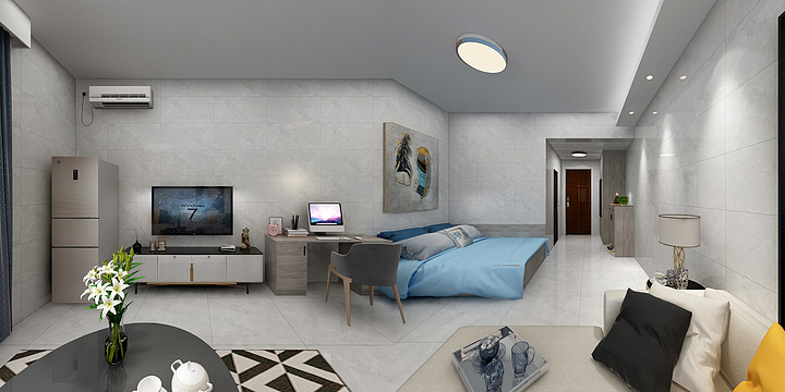 森鑫定制-和平国际广场B座1221单元-装修设计方案