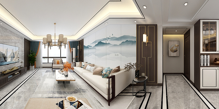 设计张乐心-学府新城-装修设计方案