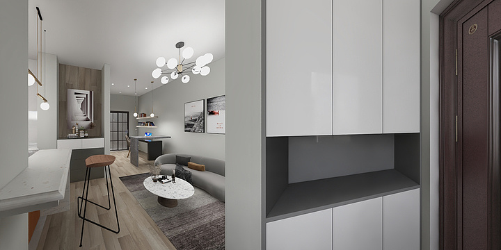 Z杭工作室-2-1-605-装修设计方案