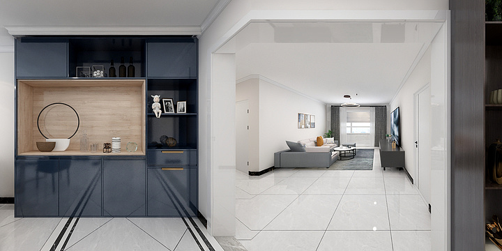 赵久凤-城亿装饰中滩秋姐140平米-装修设计方案