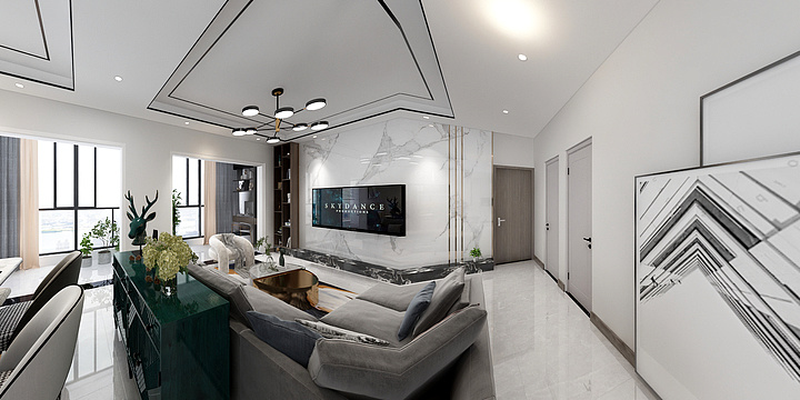 碎剪兰-大学里二期9-2504-装修设计方案