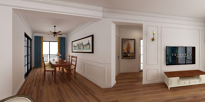 Clouddream星河-文华星城122-装修设计方案