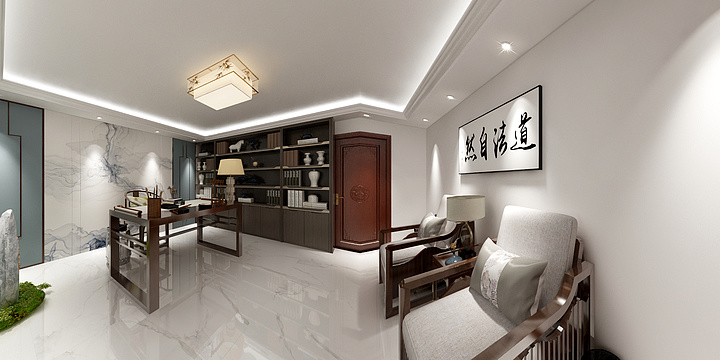 张帅-书房方案2-装修设计方案