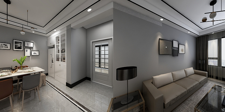 德州-形界装饰-龙溪香岸29-1-804-装修设计方案