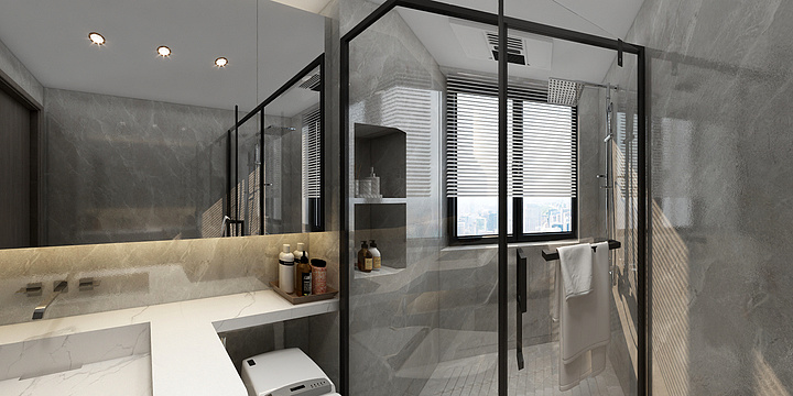 原野TX-翡翠苑-客卫-装修设计方案