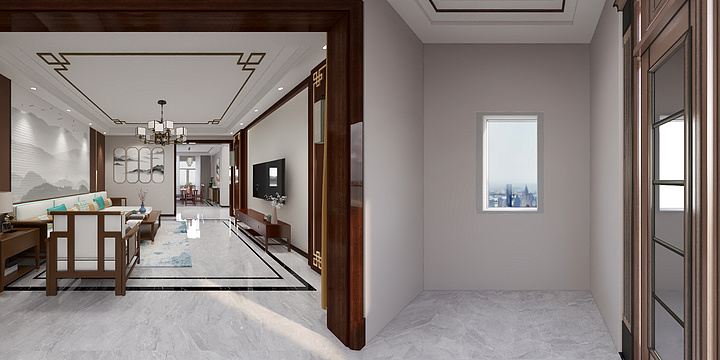 青芒设计工作室-怡水园-装修设计方案