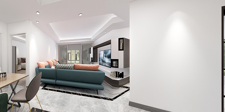 醉美夕阳红-万悦城02户型-装修设计方案