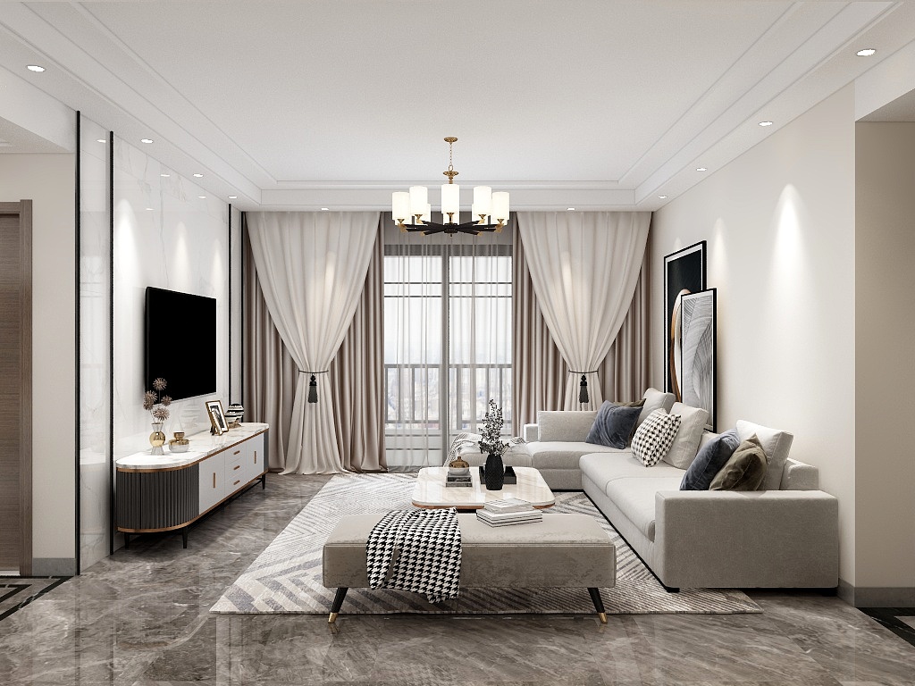 Designer阿陆-嘉旺城16栋2102庄先生雅居-装修设计方案