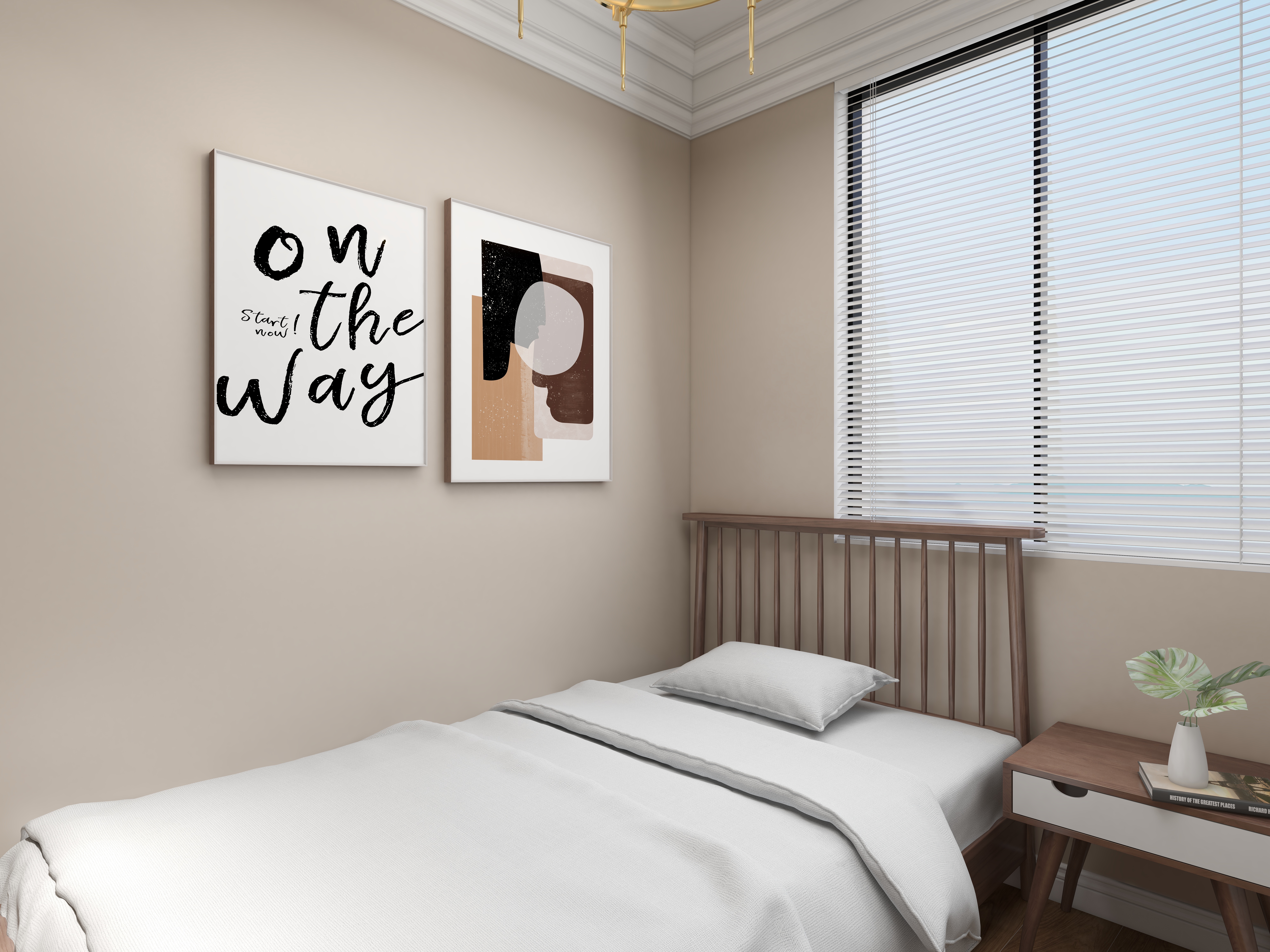 陈辉-内蒙-简美一层保姆房 装修效果图第4张