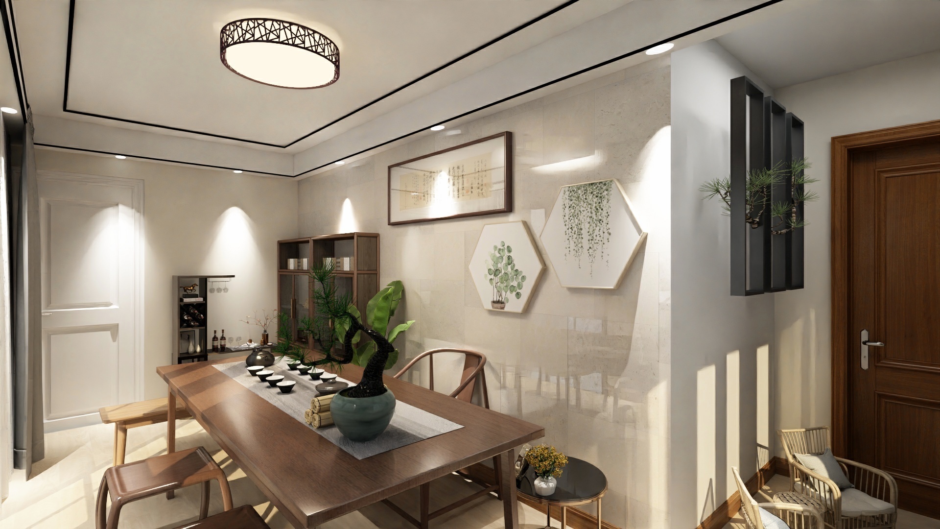 KeyJtTJqJAP-深圳姚教授艾屋茶室-装修设计方案