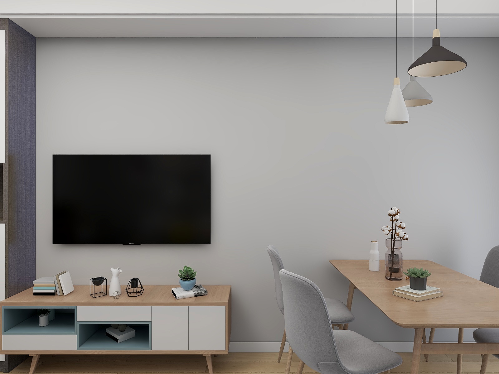 室內設計獅鲁凯-华江景城（北欧）-装修设计方案