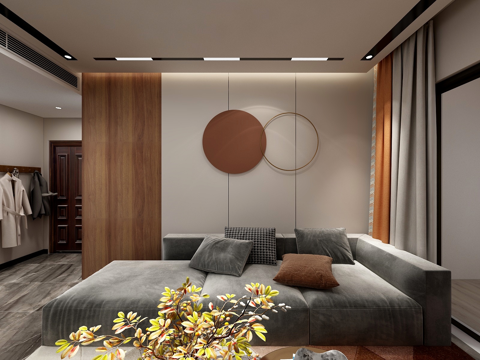 八杠一-融创144-轻奢无主灯-装修设计方案