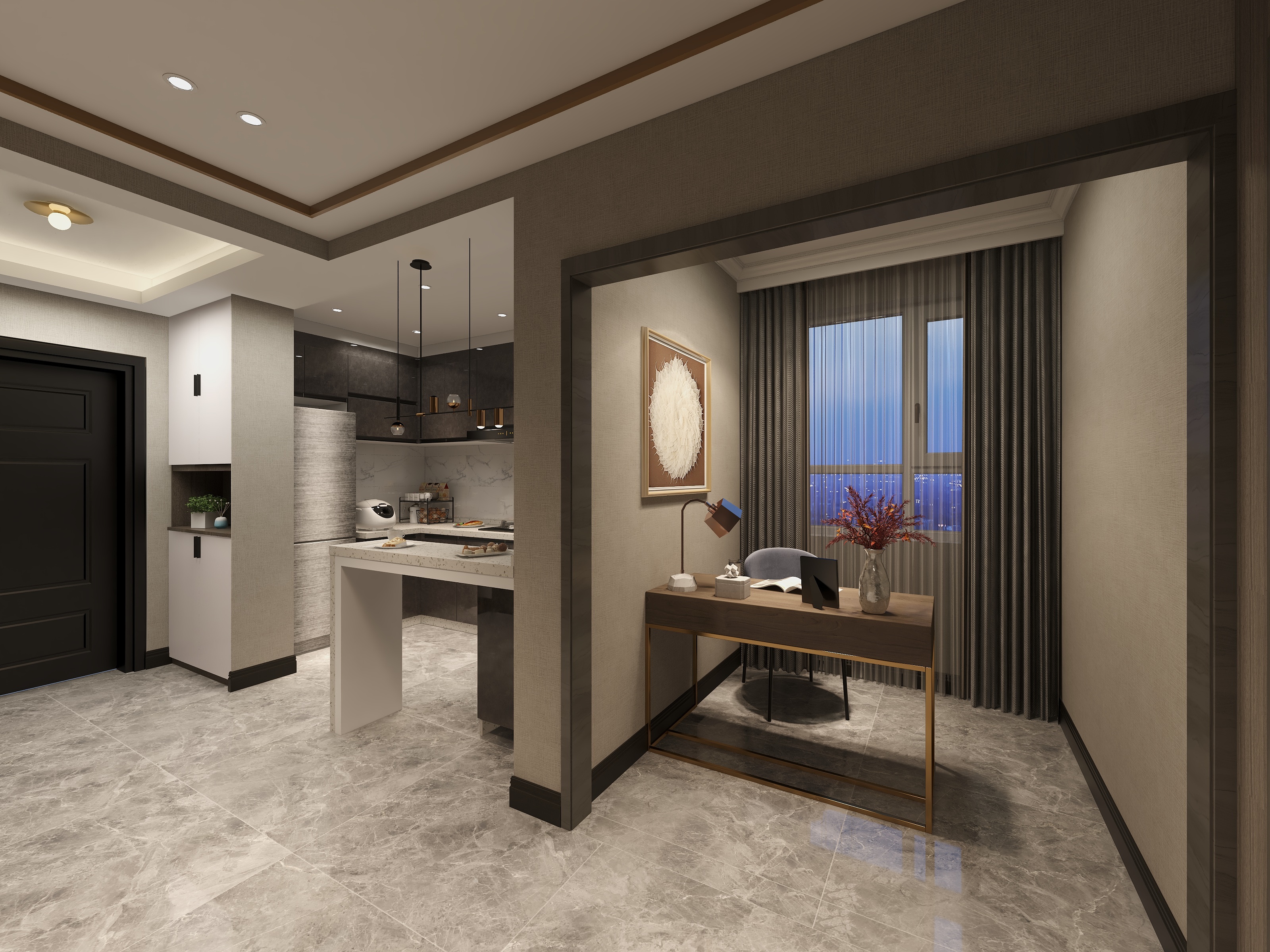 挺个侯设计-隆成一品72-装修设计方案