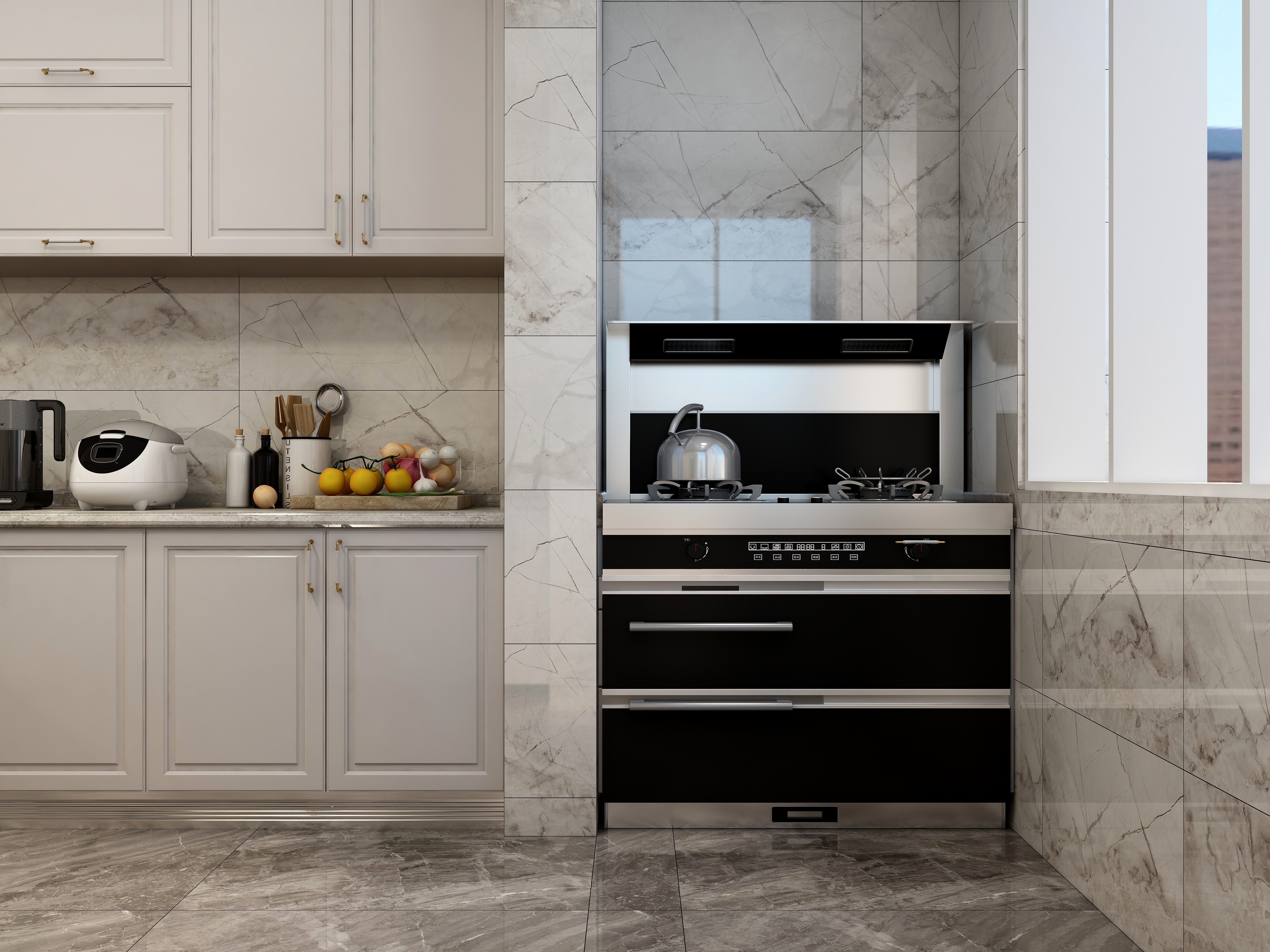 庄育霖-美式轻奢-太原杏花岭万达龙樾府装修效果图