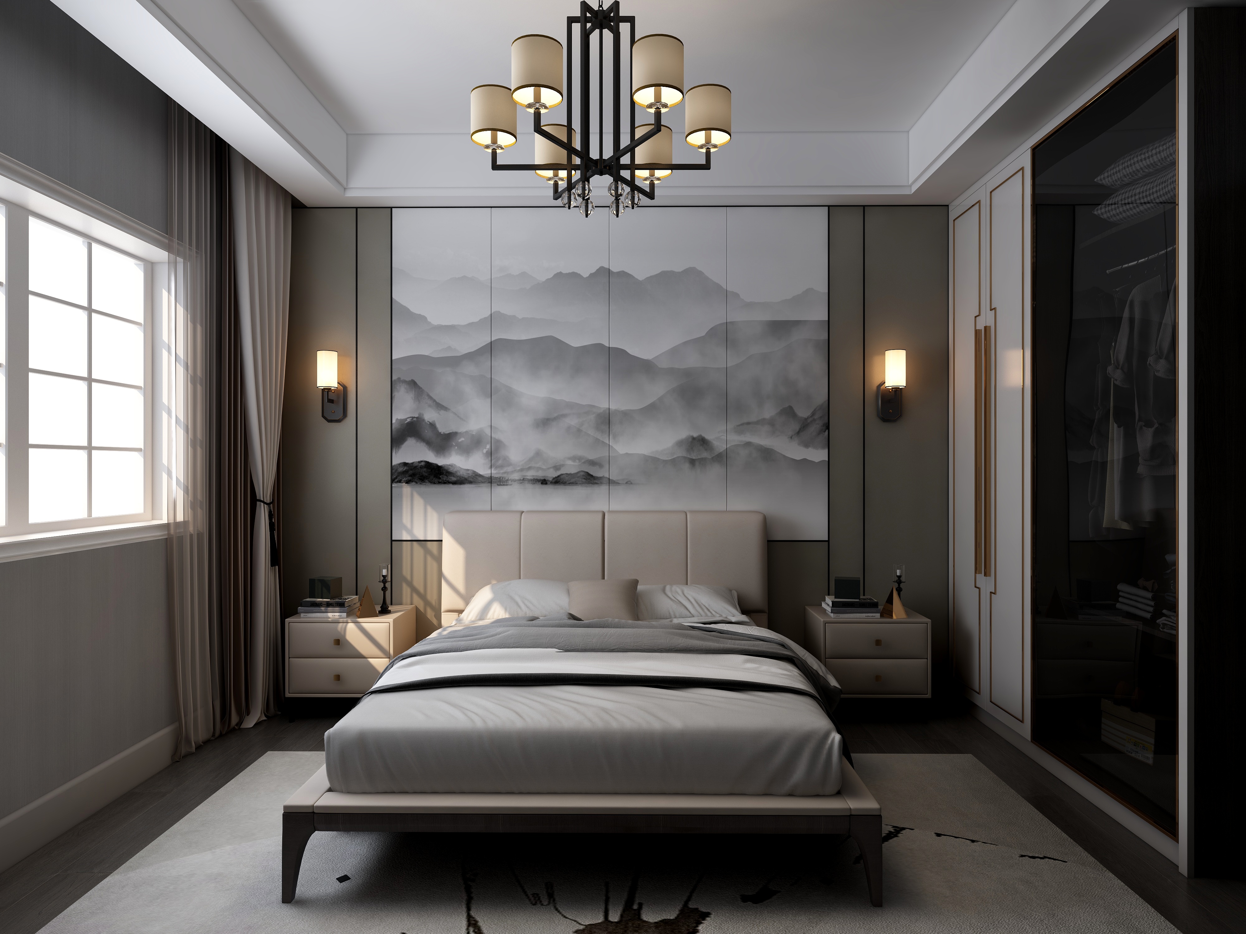 摩登时代lv-144方宁陵碧桂园四居装修效果图