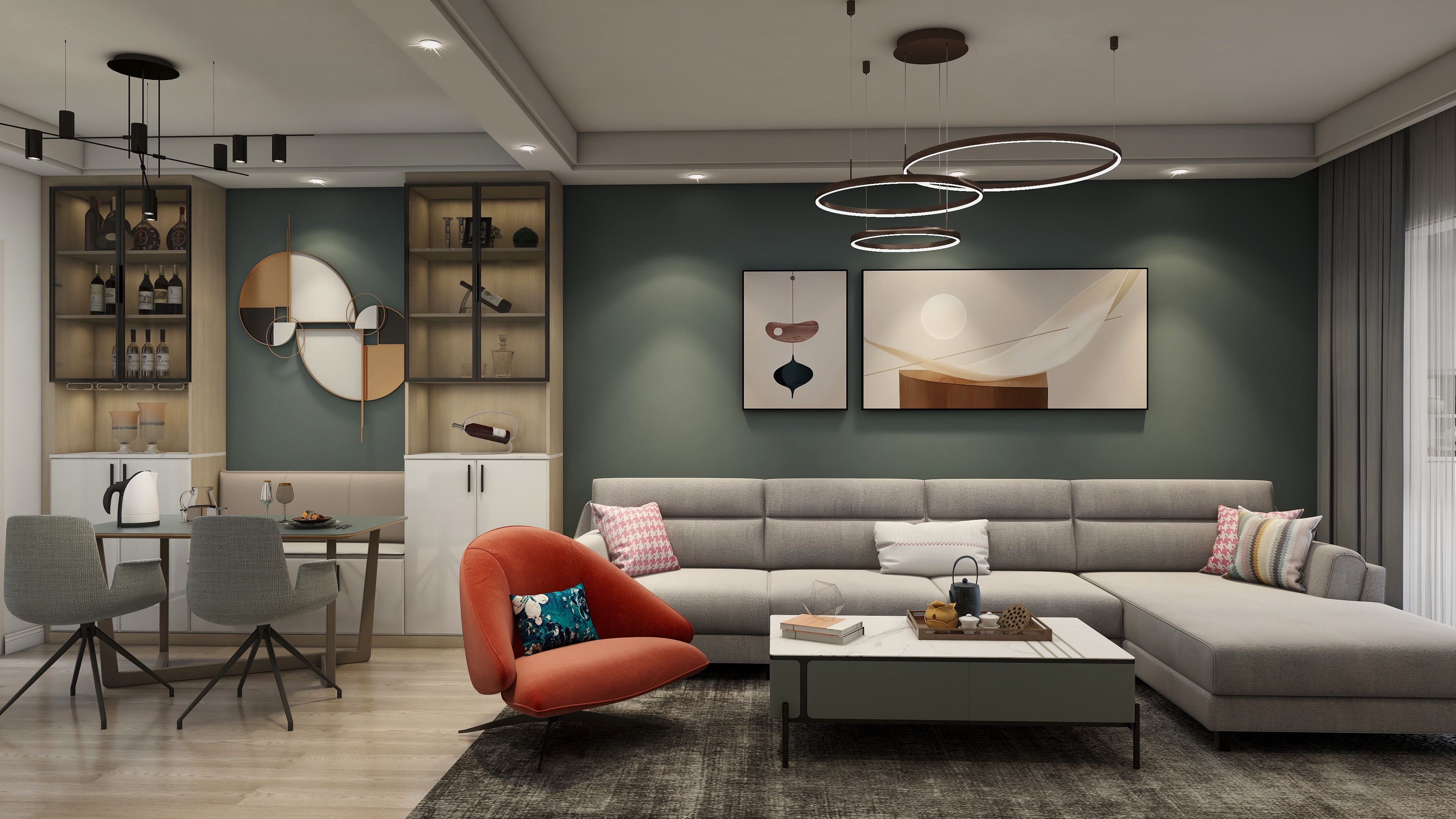 泌阳双虎整装-碧桂园天河园-装修设计方案