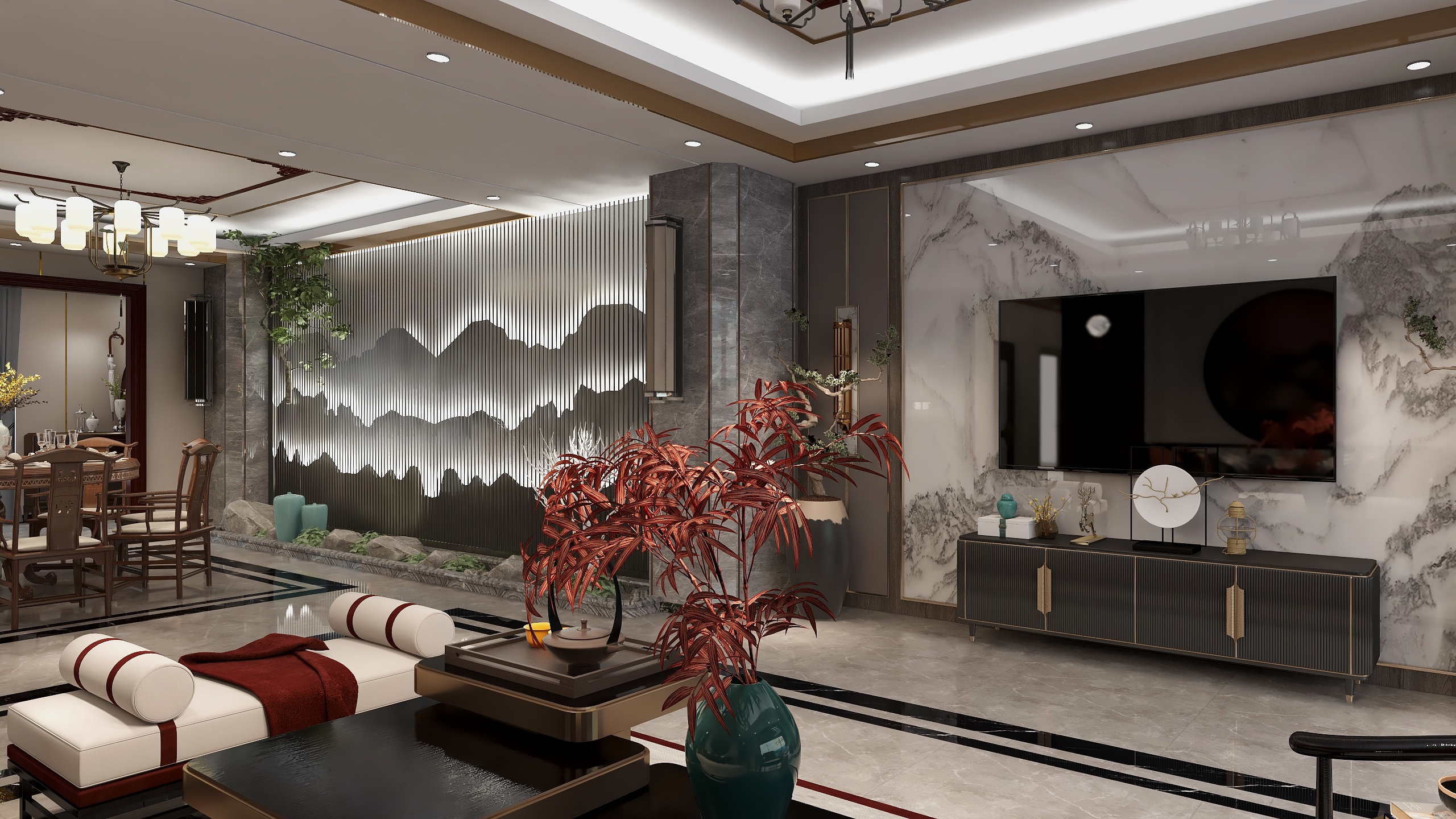 亚露玛斯-220方还原-装修设计方案