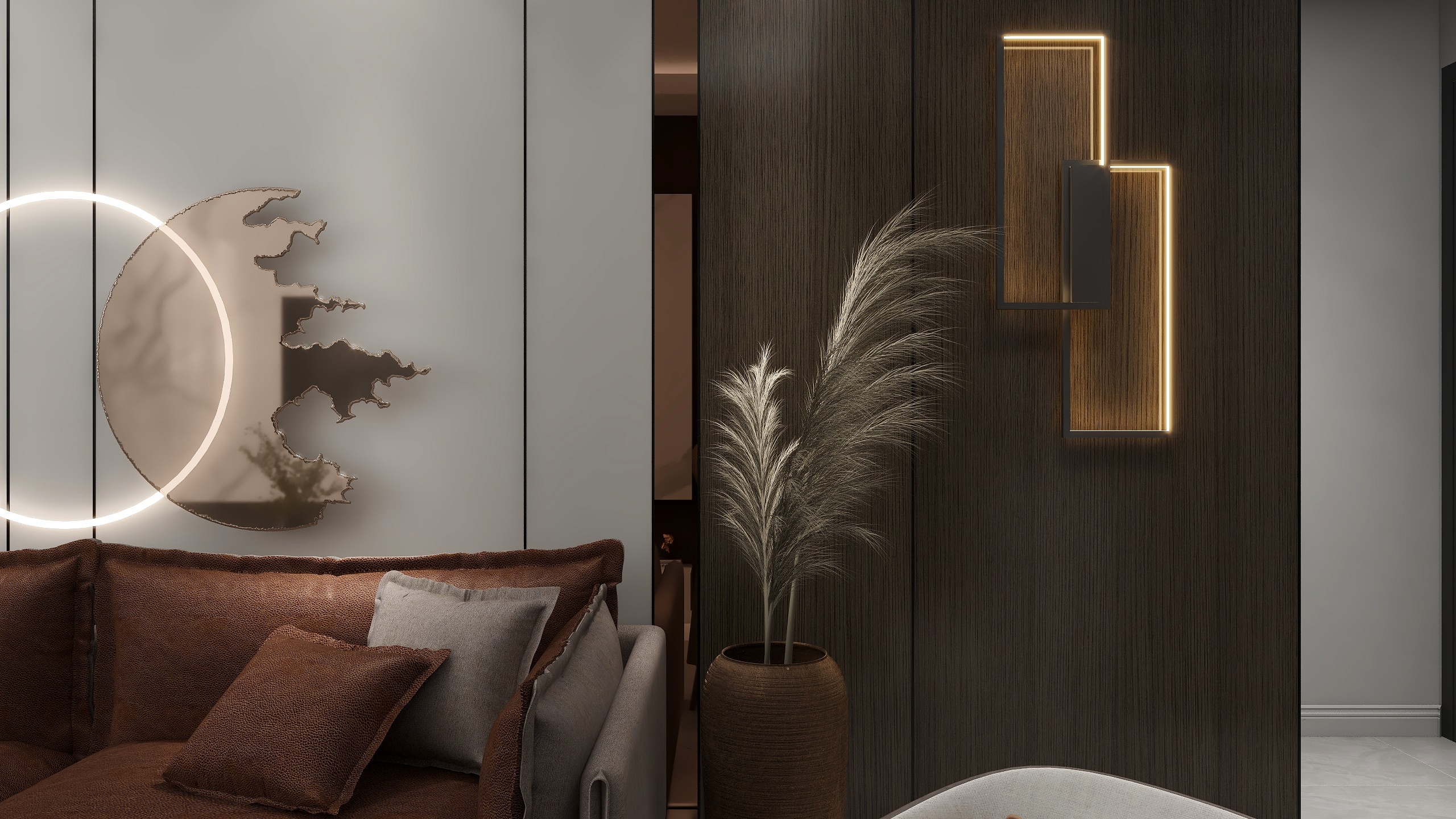 煜荣设计丨-现代风-齐宅-装修设计方案