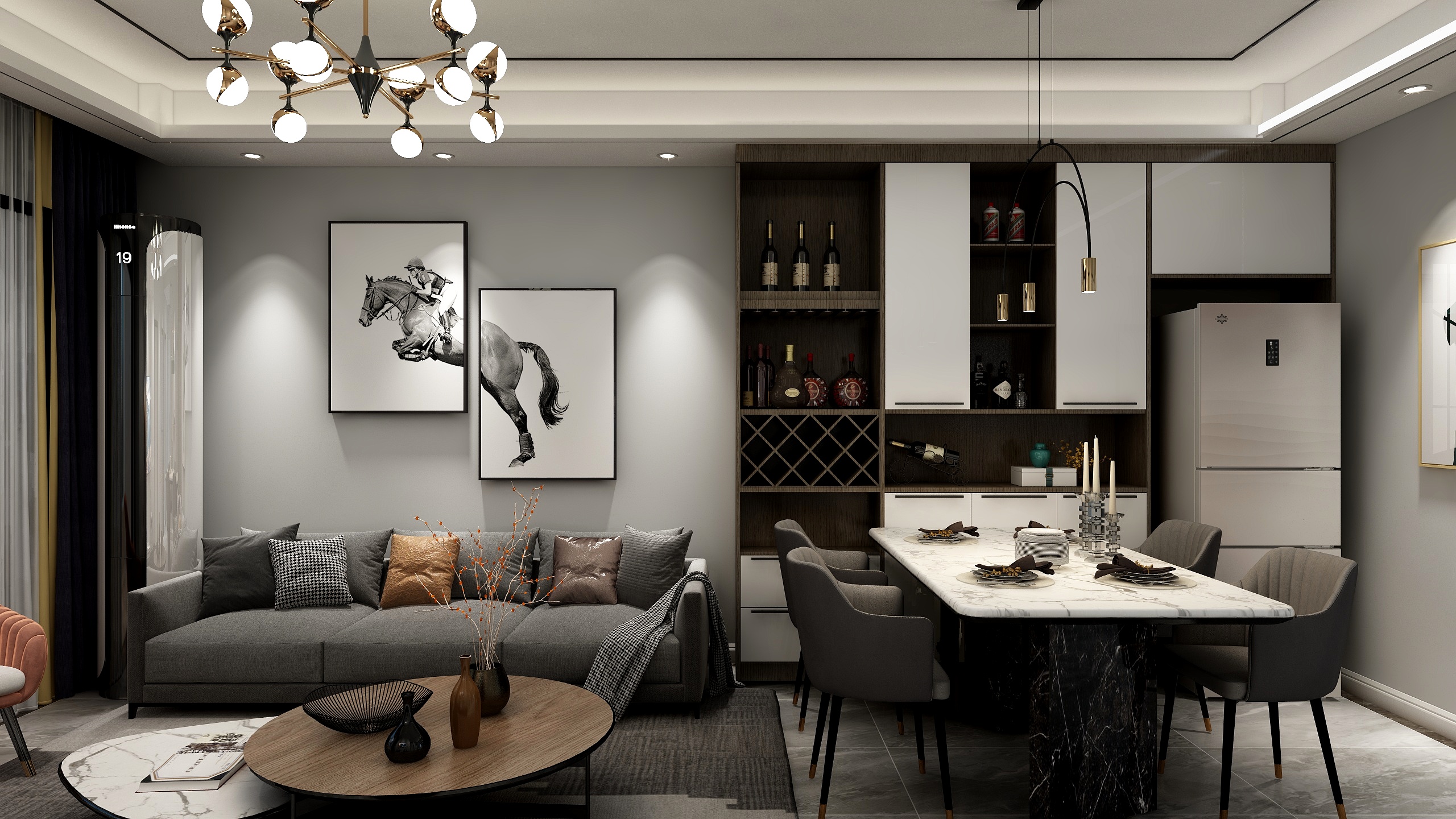 纬度设计邱旭明-延安学院坊-装修设计方案