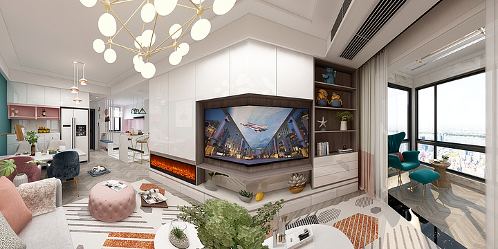 程家乐9-喵北欧德信海德公园-装修设计方案