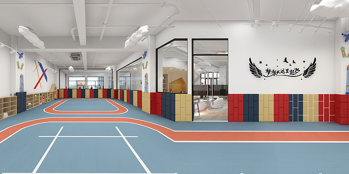 朱金平-明光少儿培训机构-装修设计方案