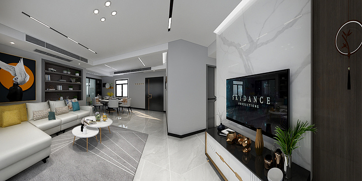 设计总监-张猛-龙门新天地-装修设计方案