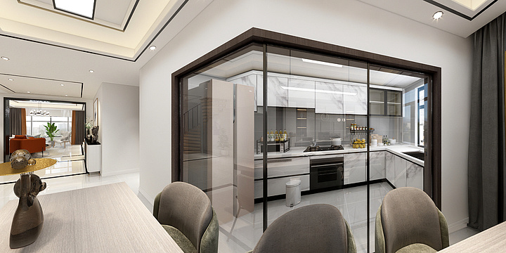 爱穿白鞋的小宋-宝能城复式-装修设计方案