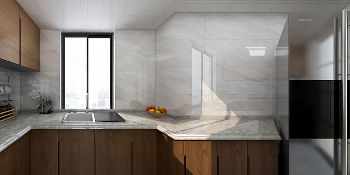 新中源陶瓷丶VR全景-明月280号401-装修设计方案