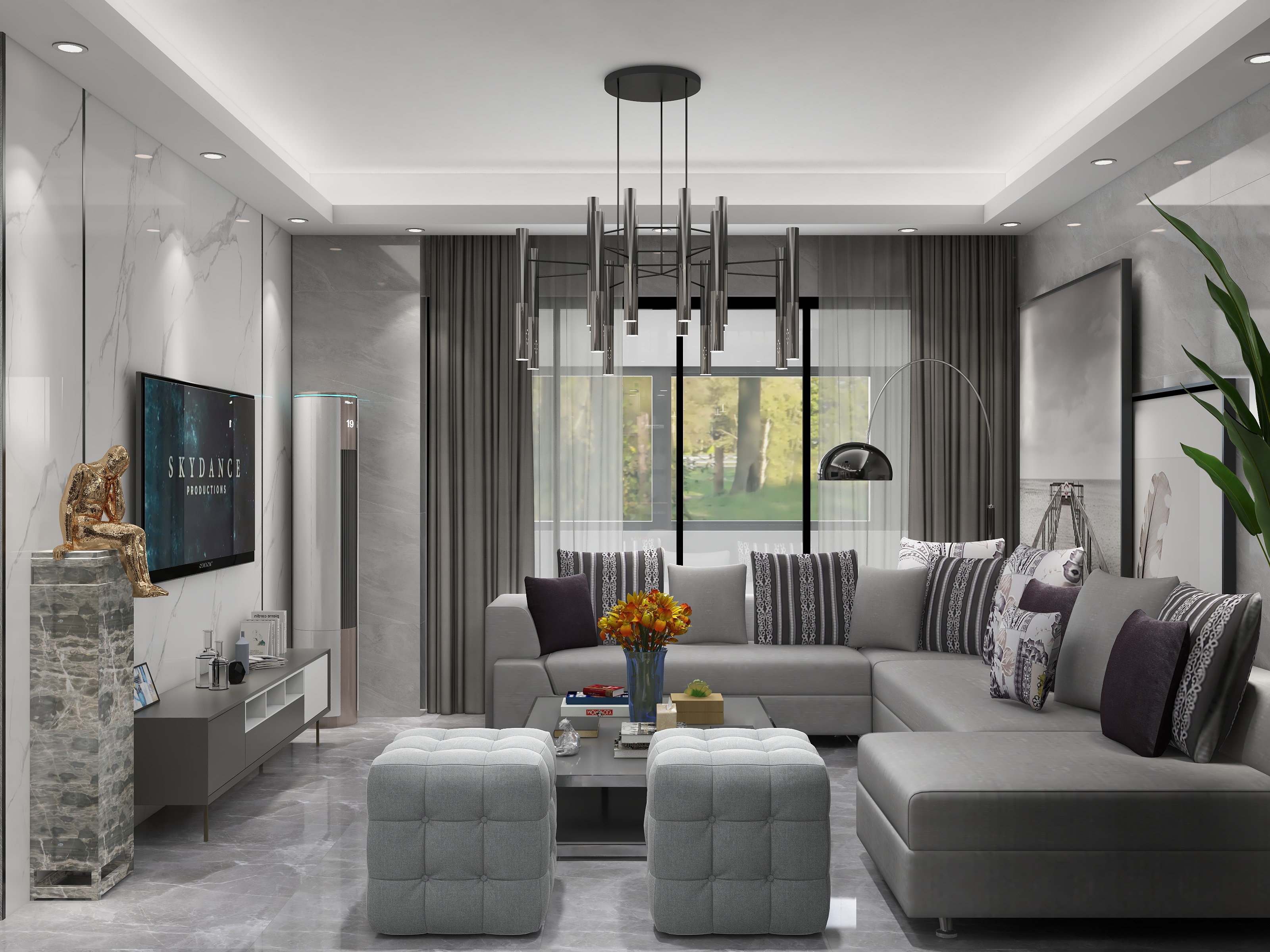 KiangNge11-幸福华庭6-1304-装修设计方案