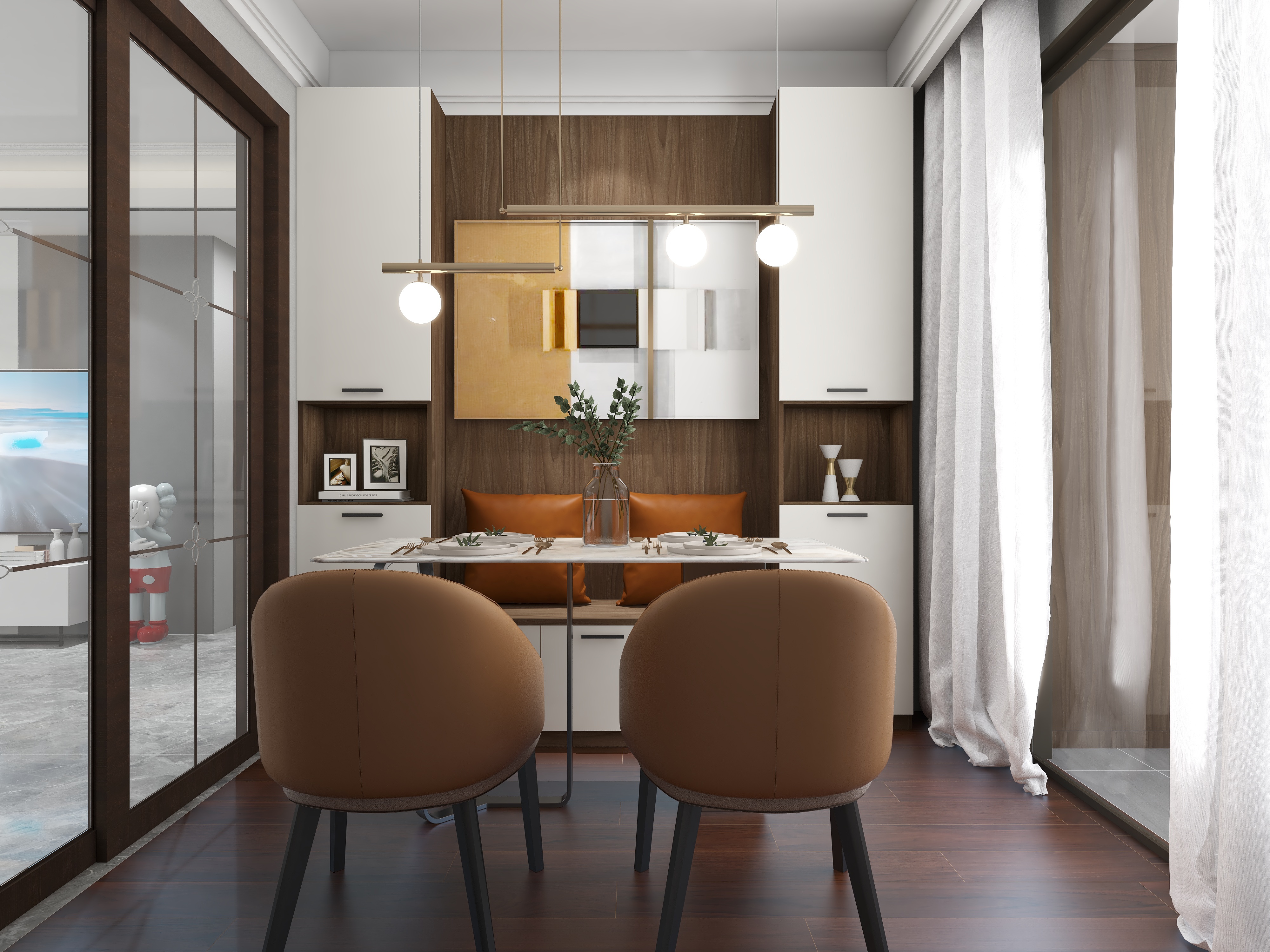 维超-万科翡翠公园131方装修效果图