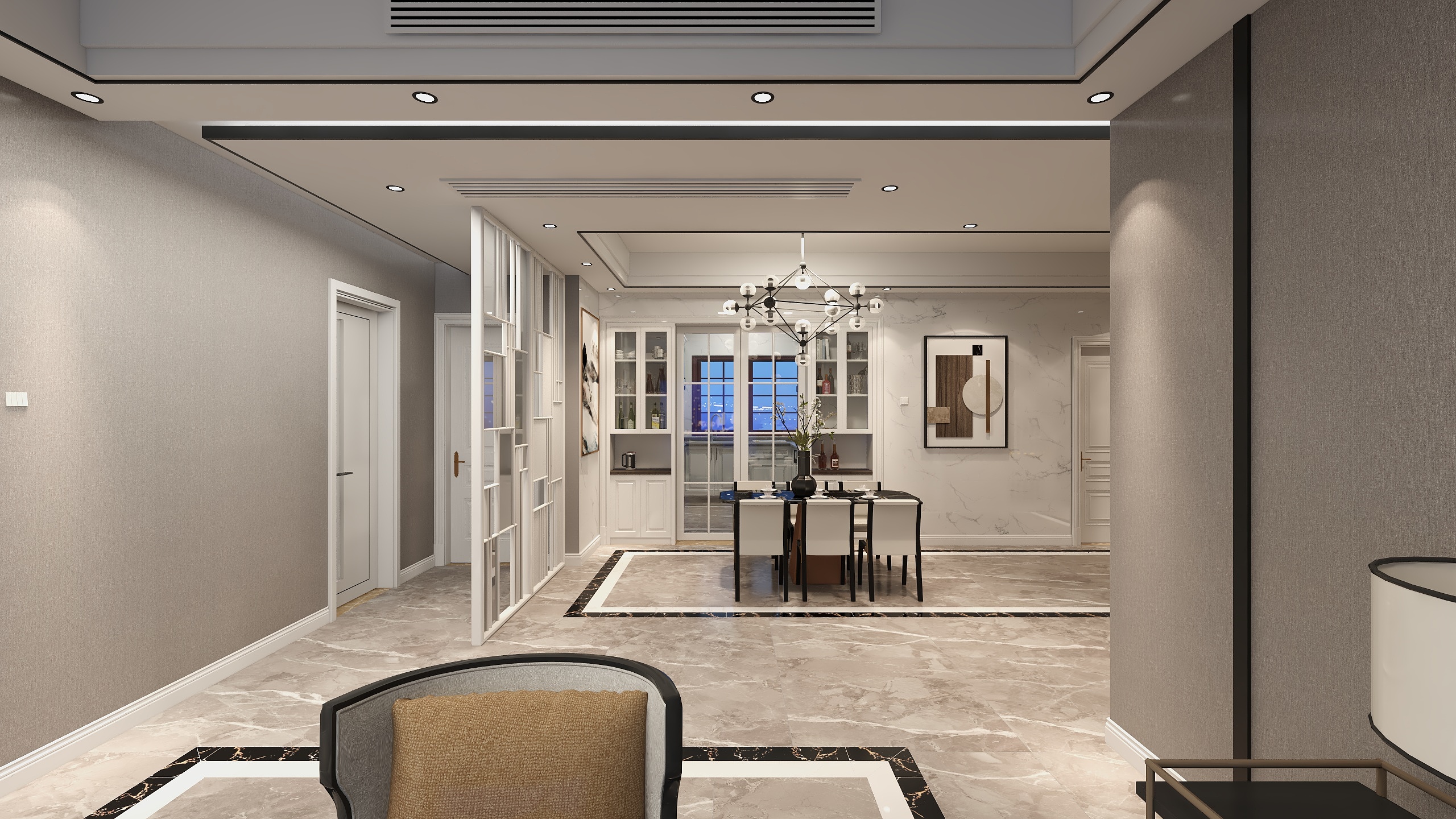 宿迁市华博建筑装饰有限公司-水木清华-装修设计方案