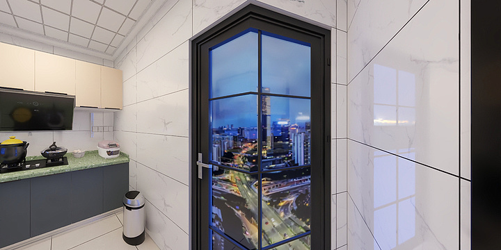 百得橱柜设计师郭阳莲-华老板家橱柜-装修设计方案