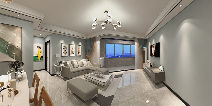 好安家-五小11栋小套中间户-装修设计方案