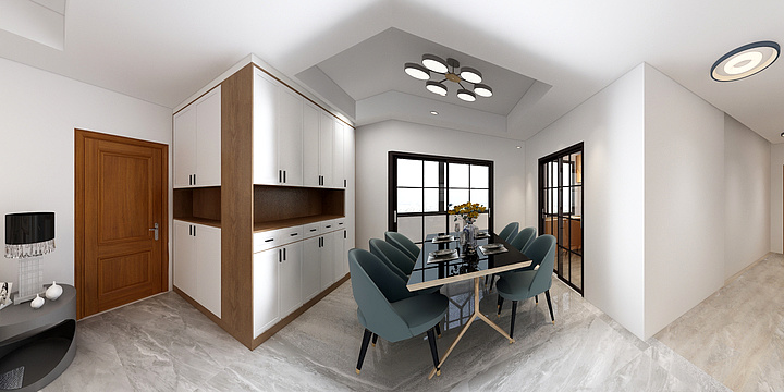 壹涵云尚门墙柜一体整装-美的瀚城1栋-装修设计方案