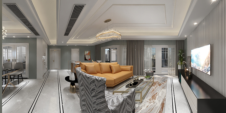 设计熊俊-如沐春风-装修设计方案