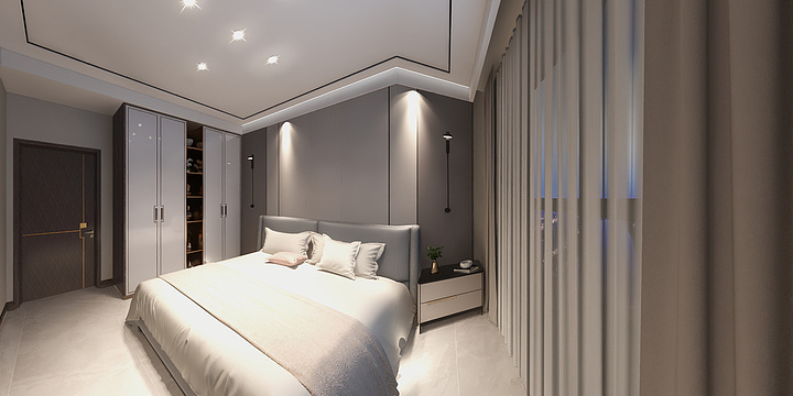 原素空间设计工作室-东岸名郡96阁楼-装修设计方案