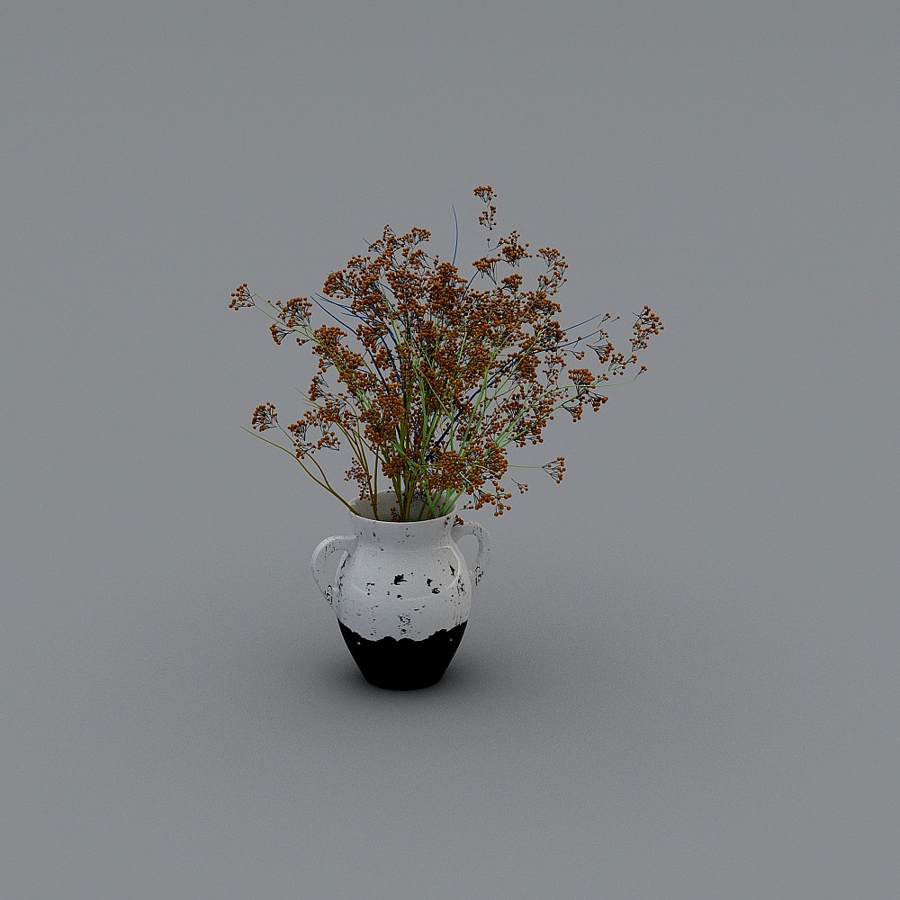 花瓶33D模型