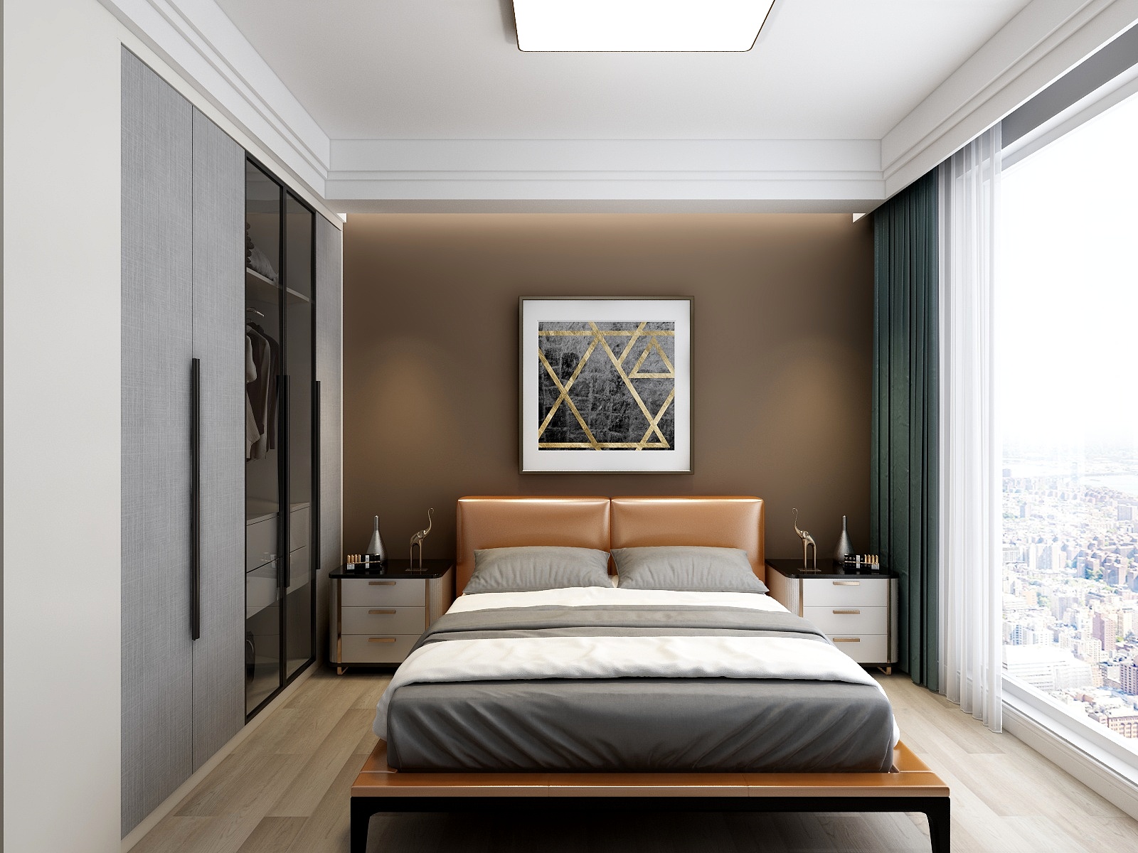 室内设计zt-美式龙庭轻奢丨113方-副本-装修设计方案